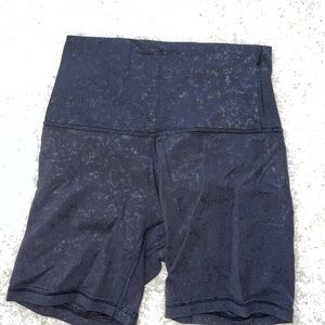 lulu lemon align biker shorts 6” seam